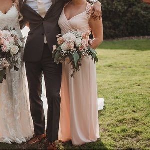 Petal Pink Bridesmaids Dress